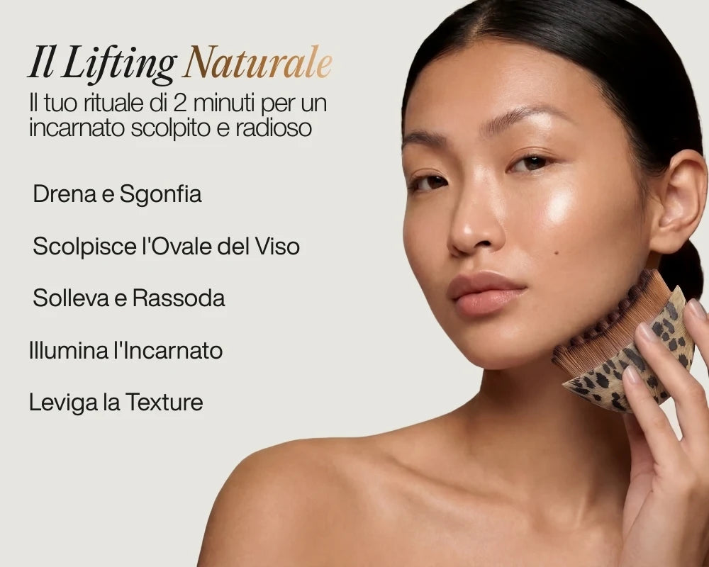Spazzola Viso Linfodrenante
